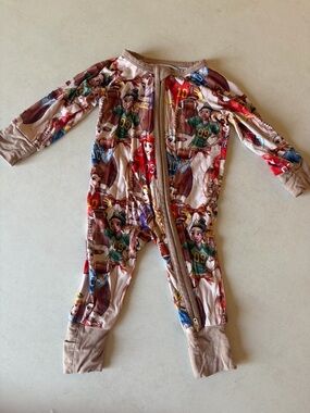 Newborn Bamboo Zippy- Princess football